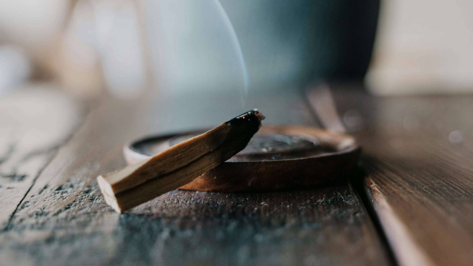 palo santo on dish